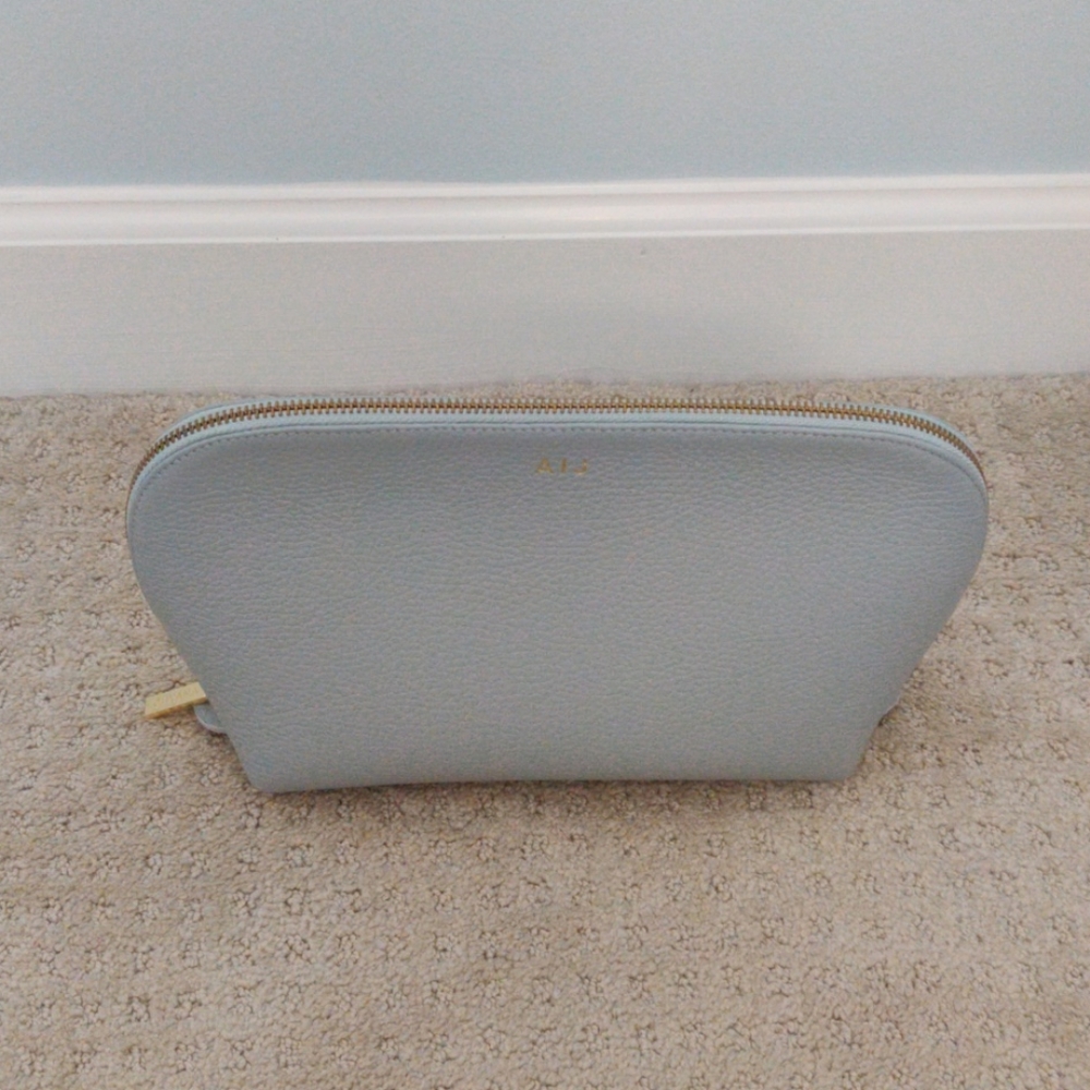 Large Cuyana makeup bag